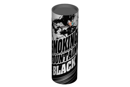 Цветной дым черный, SMOKING FOUNTAIN BLACK, 1,75" 30сек
